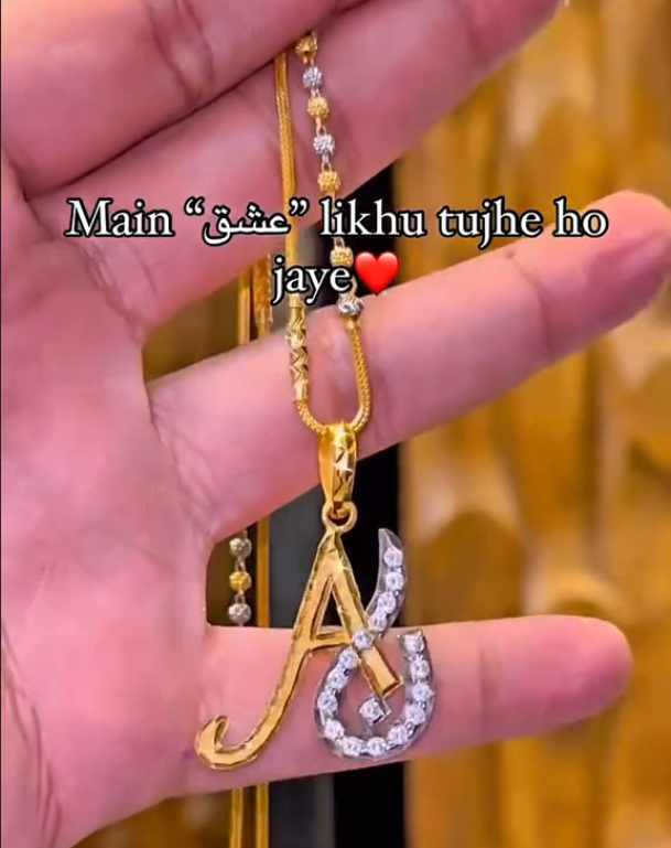 Custom inital Necklace